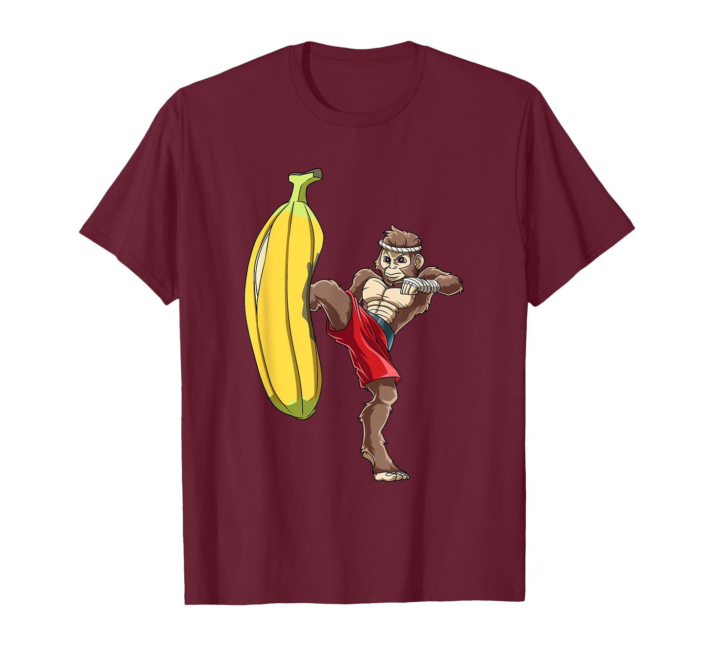 Funny Muay Thai Monkey - Thai Boxing Ape T-Shirt