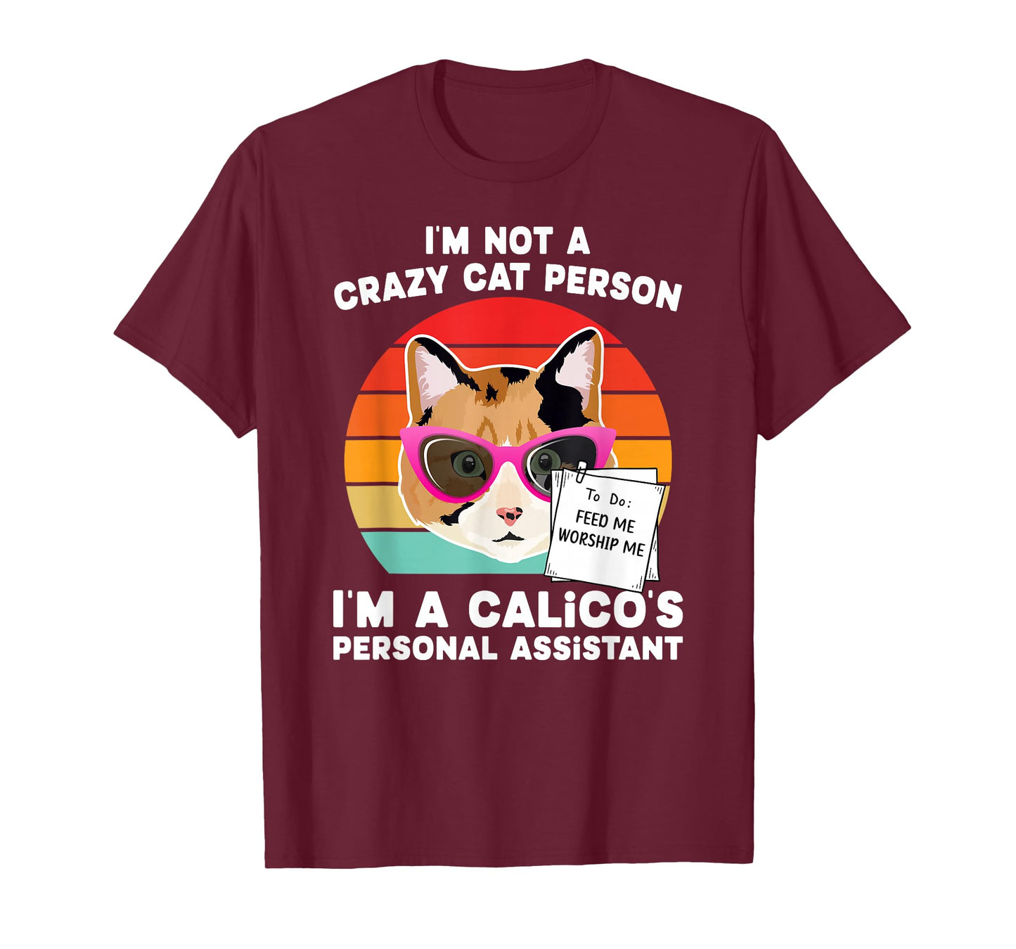 Calico Cat Funny Calico Cat Owner Calico Cat Lover T-Shirt