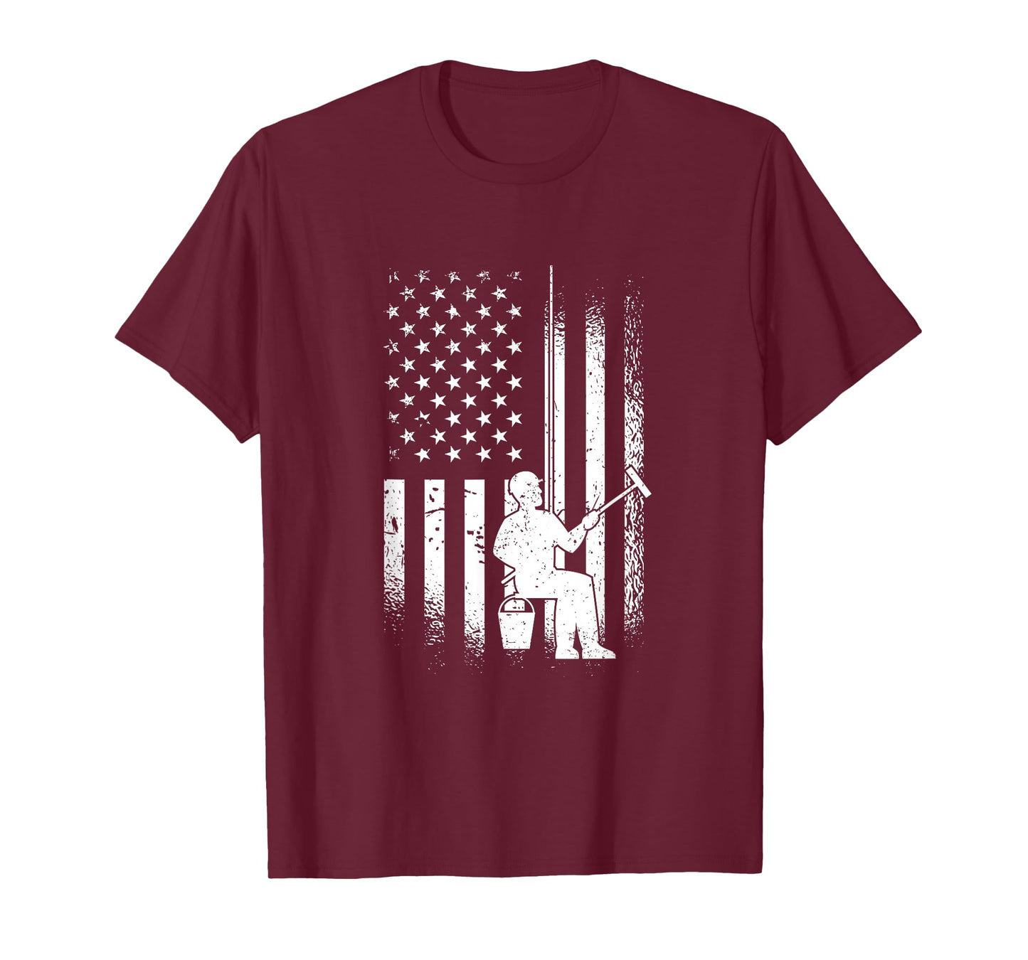 American Building Window Washer, US Window Cleaner T-Shirt