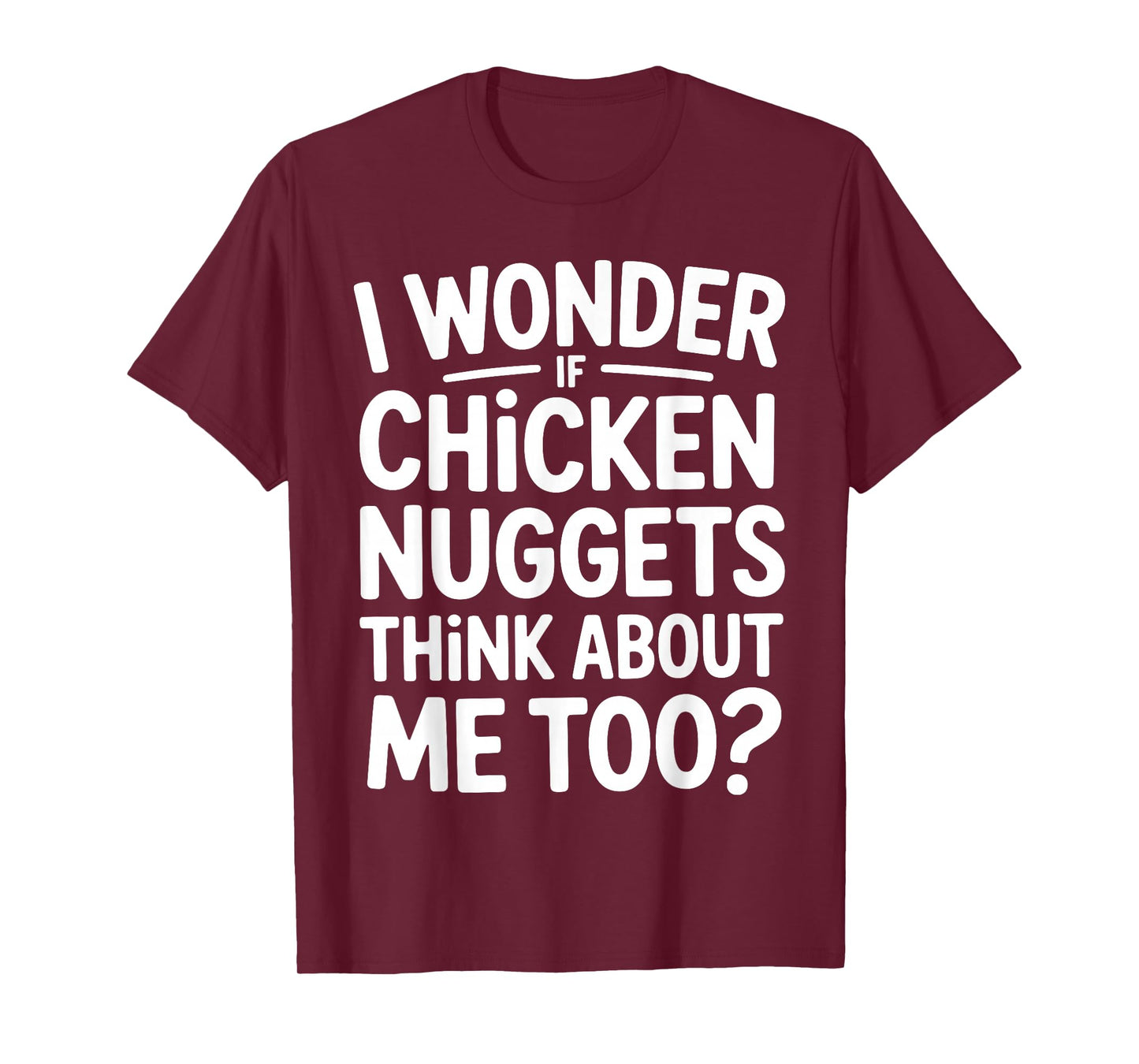 Chicken Nugget Art for Men Women Kids Chicken Nugget Costume T-Shirt