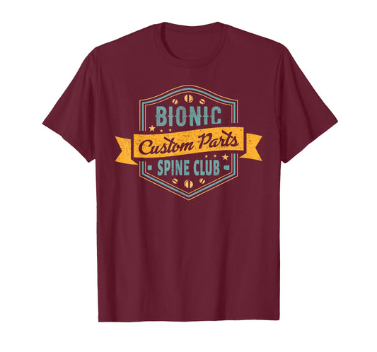 Back Surgery Recovery Gift Bionic Spine T-Shirt