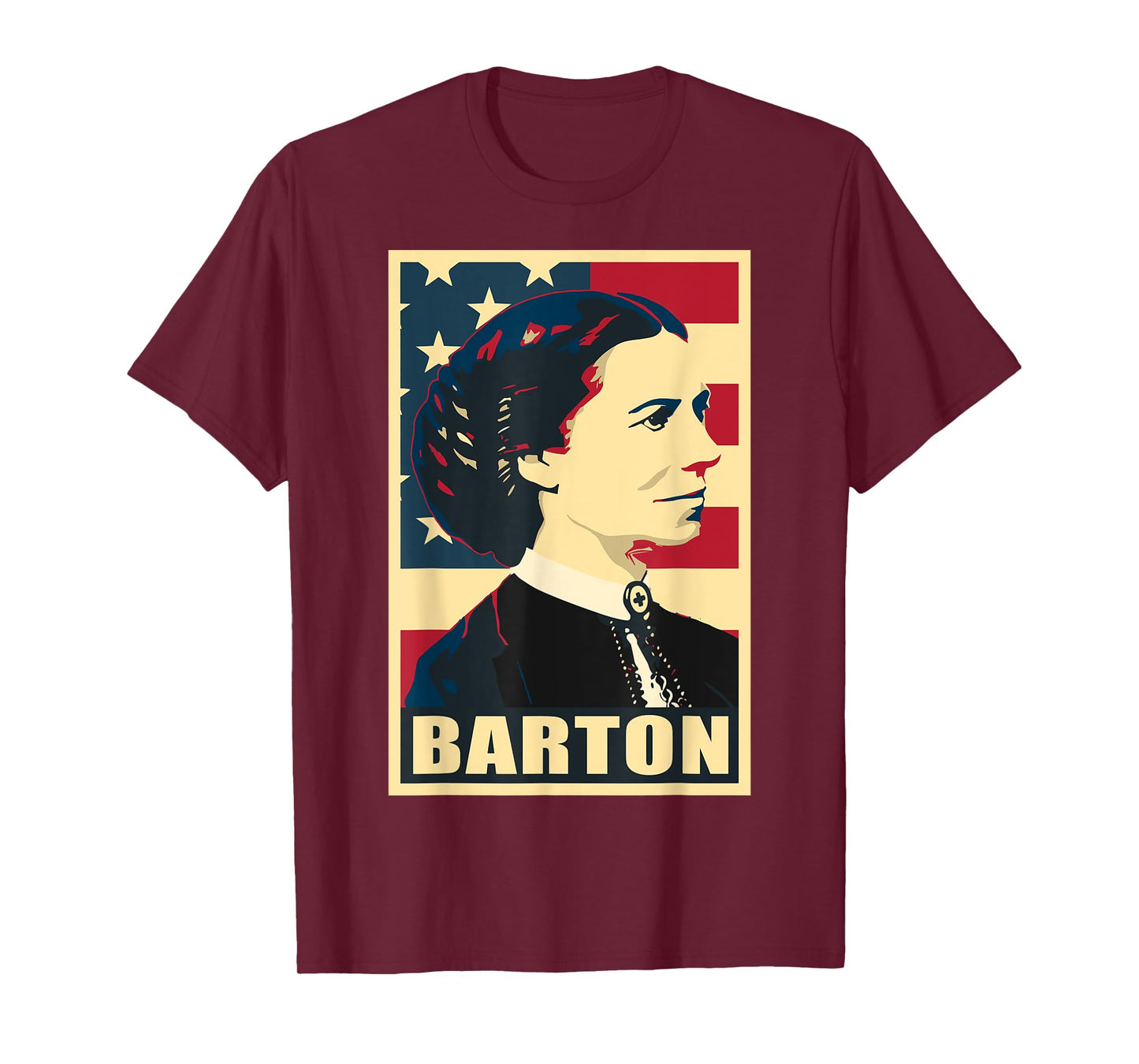 Clara Barton. Iconic American Woman. T-Shirt