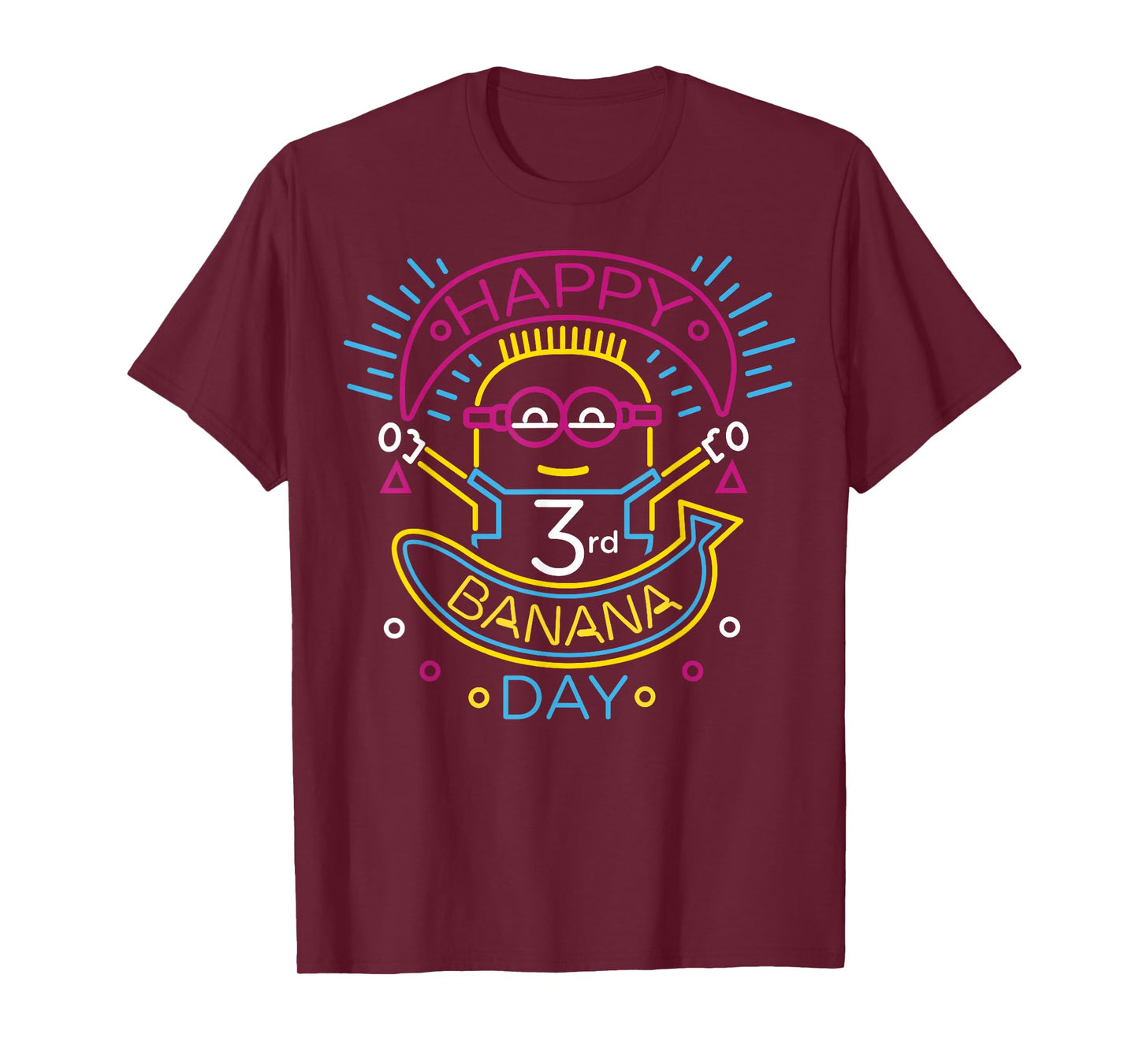 Despicable Me Minions Happy 3rd Banana Day T-Shirt