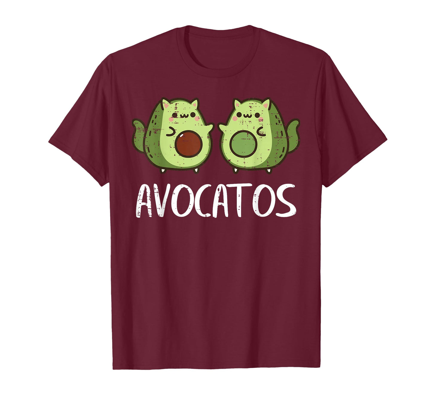 Cat Avocado Avocatos Funny Food Pun Women Girls Kids Men T-Shirt
