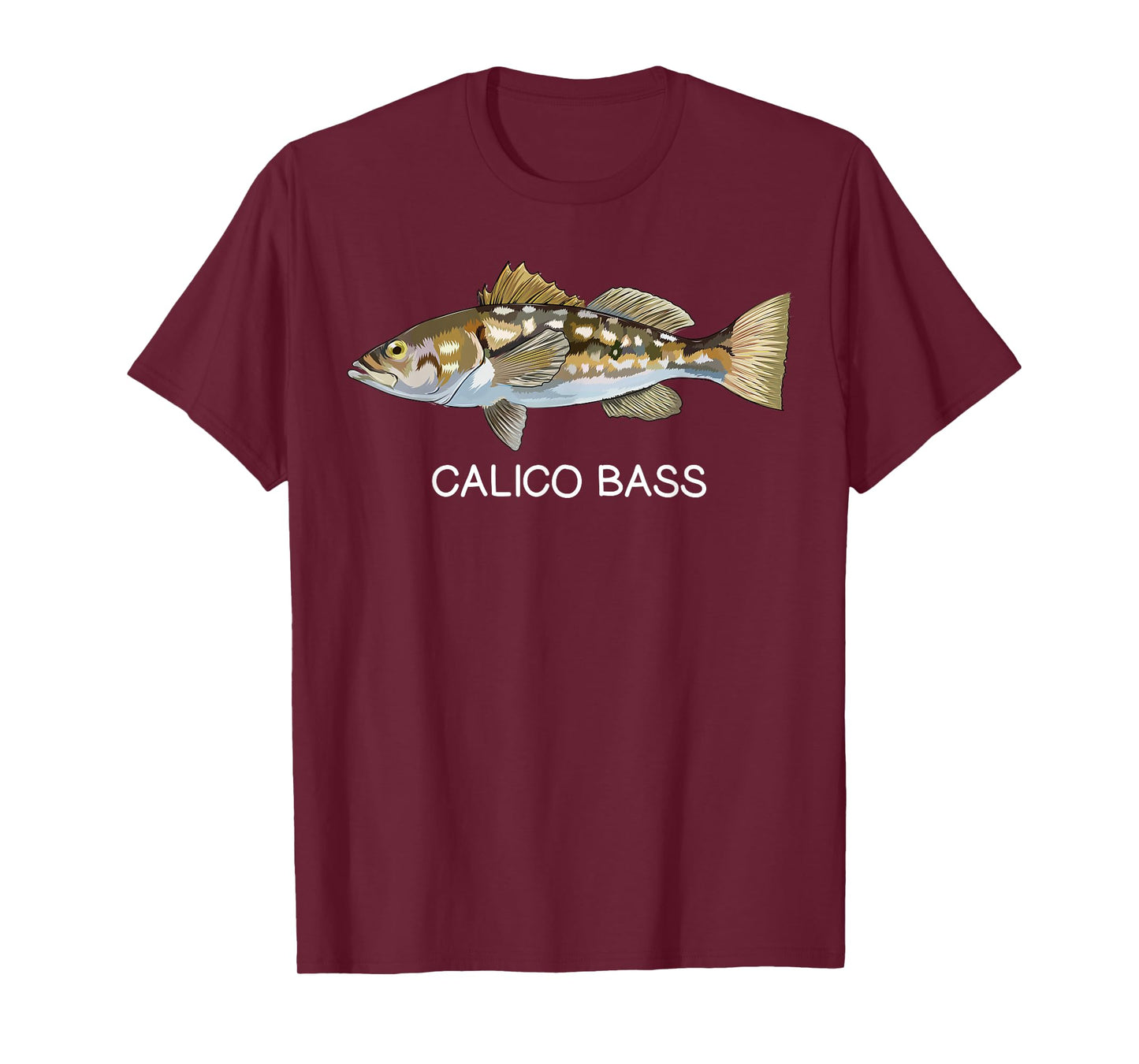 Calico Bass Saltwater Game Fish T-Shirt