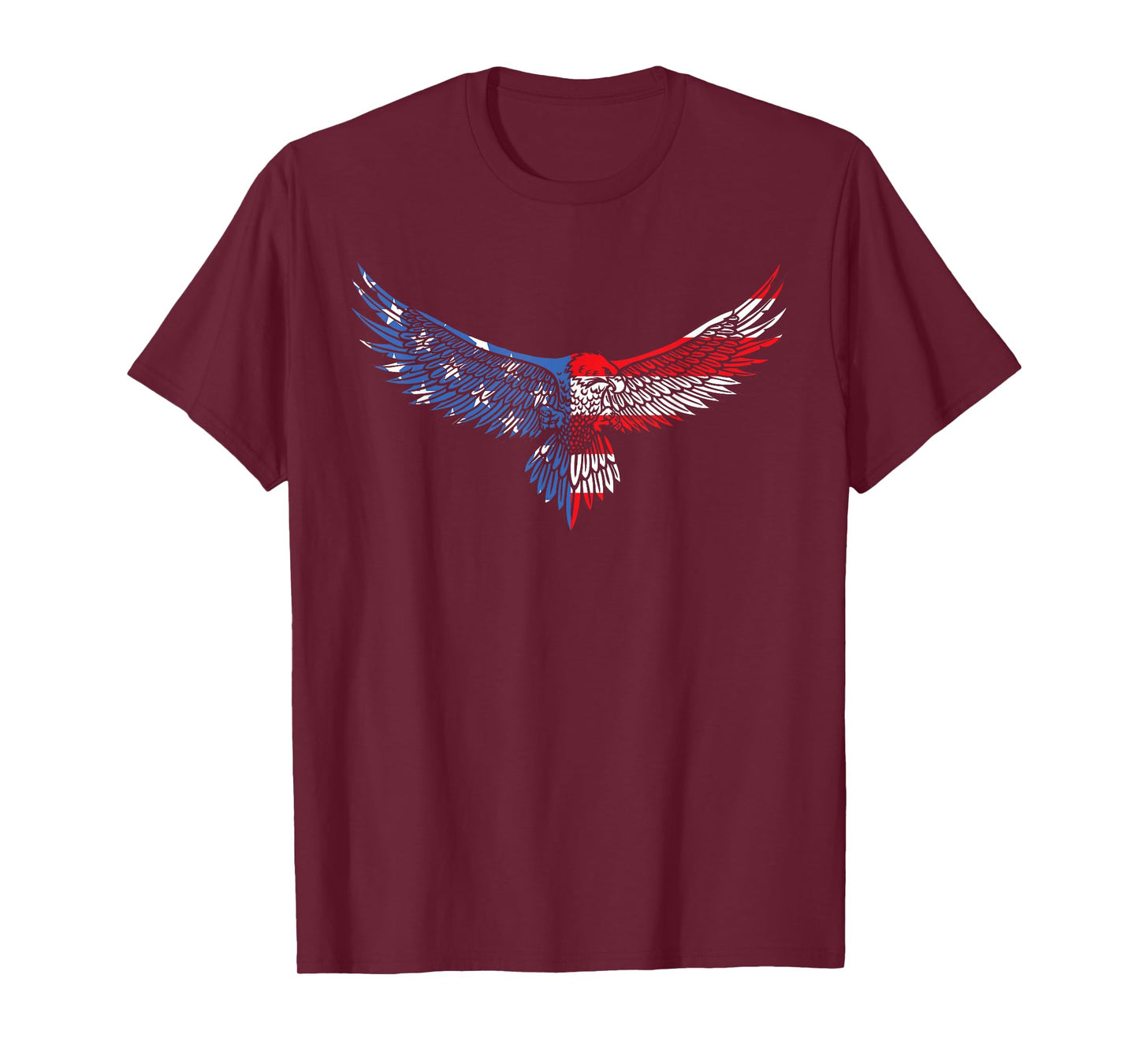 American Flag an Eagle Mullet Patriotic for Men Dad Husband T-Shirt