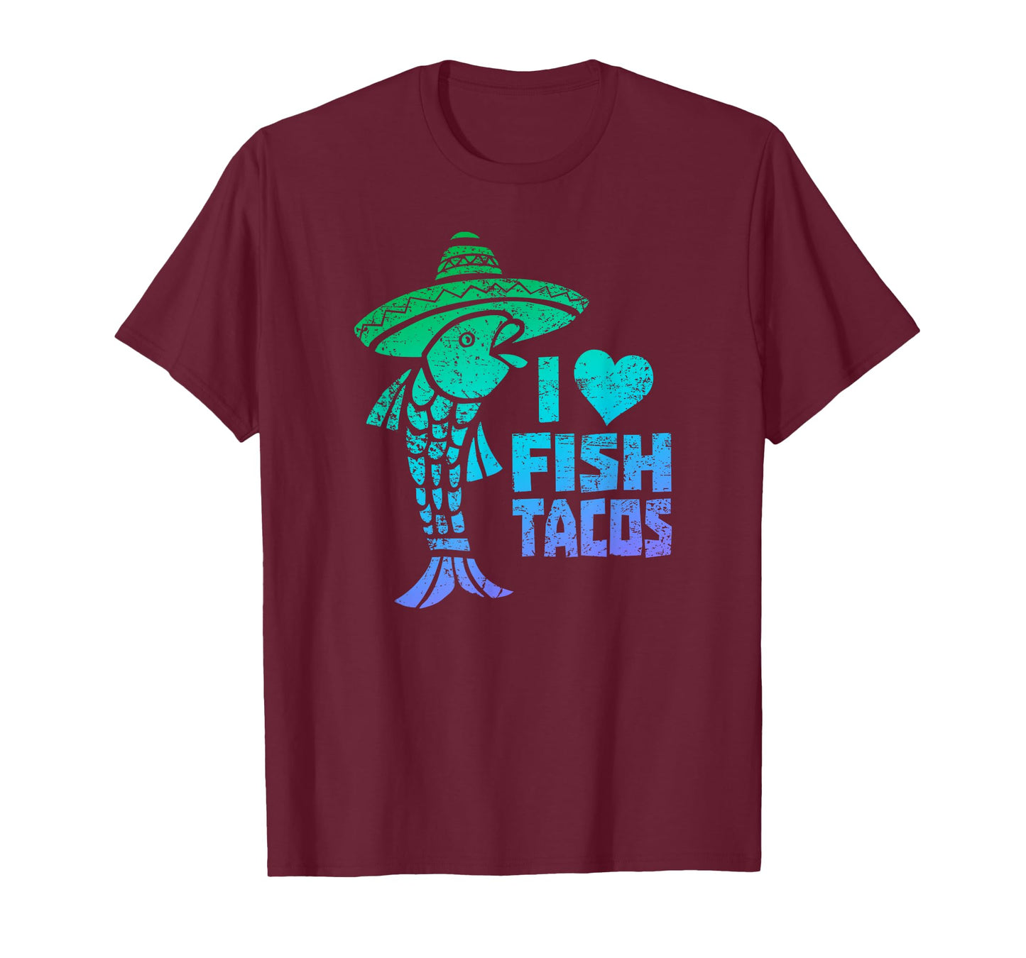I Love Fish Tacos t-shirt - Funny Fish Taco tee T-Shirt