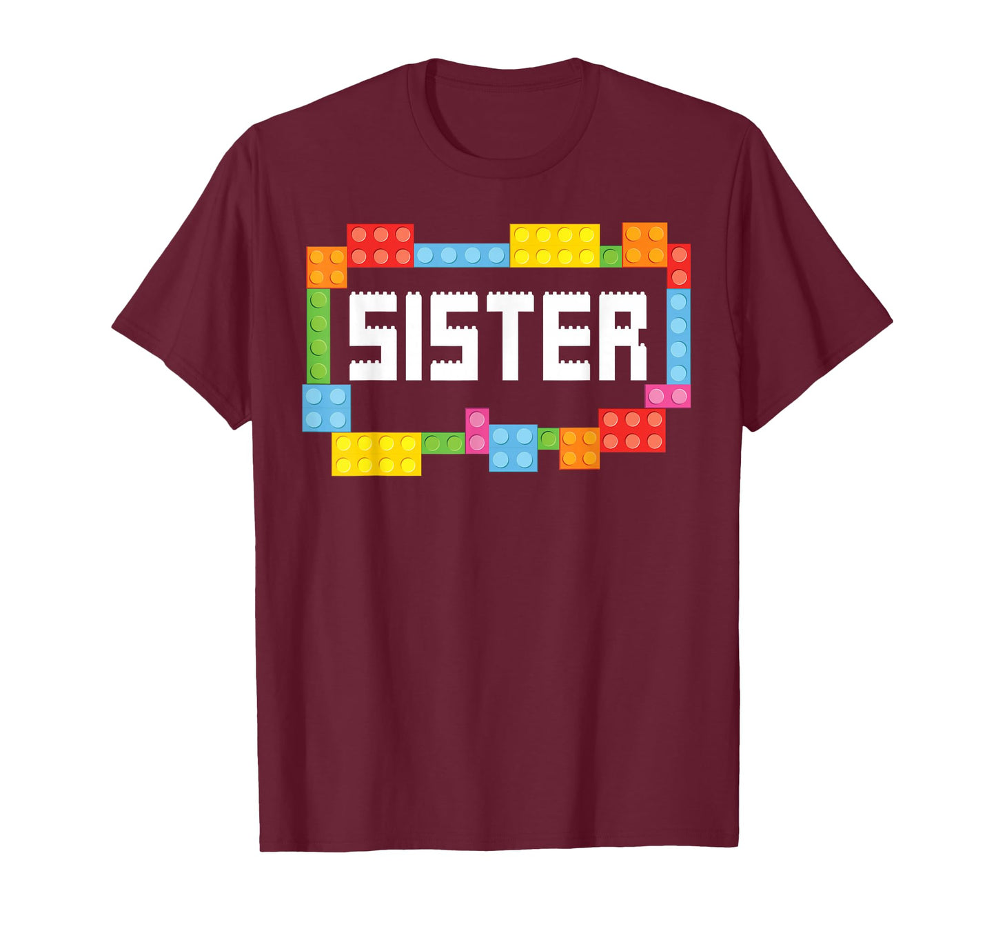 Master builder Sister Bricks Blocks Building Family Set T-Shirt
