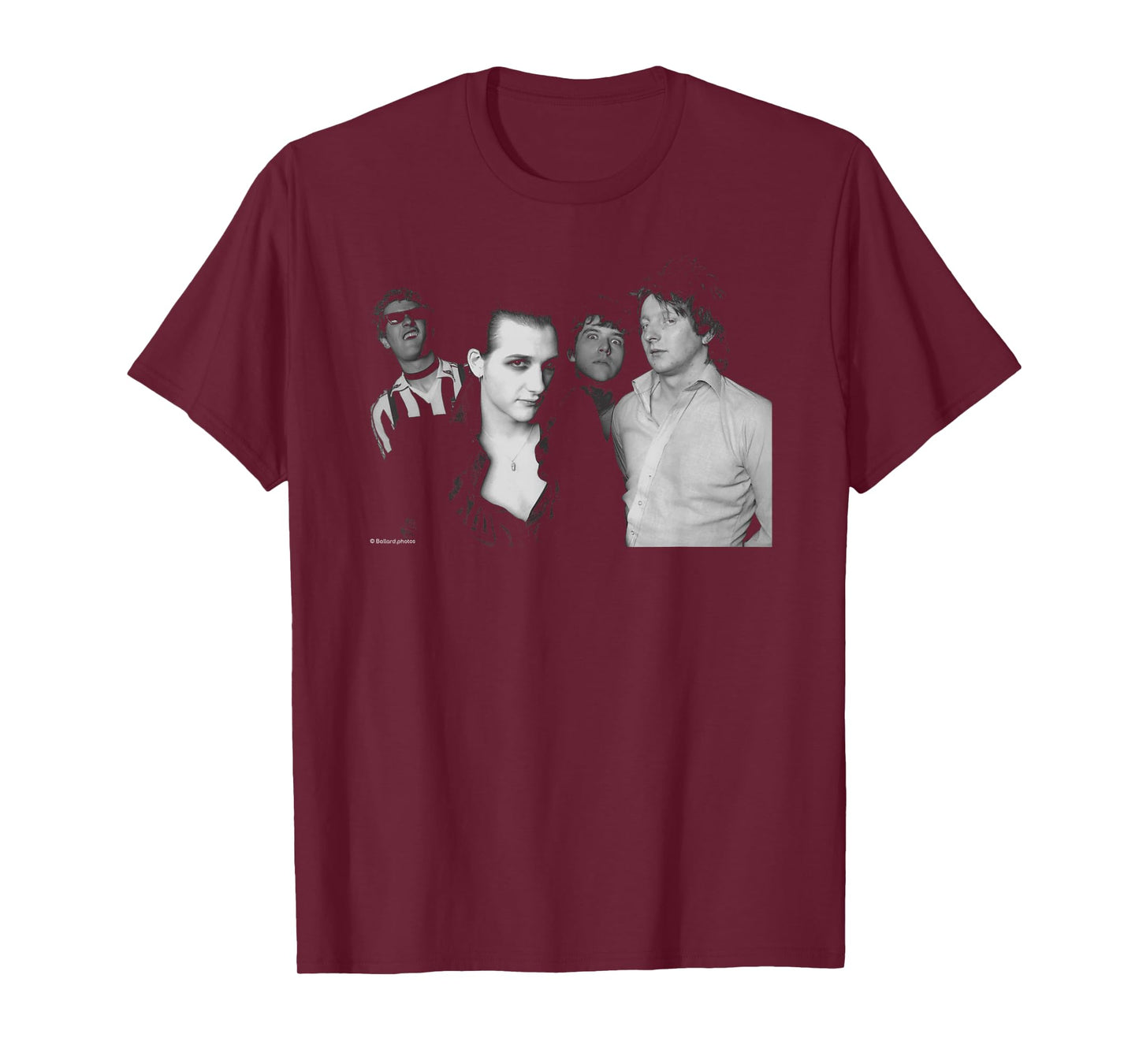 The Damned Rock Band Portrait By Allan Ballard T-Shirt