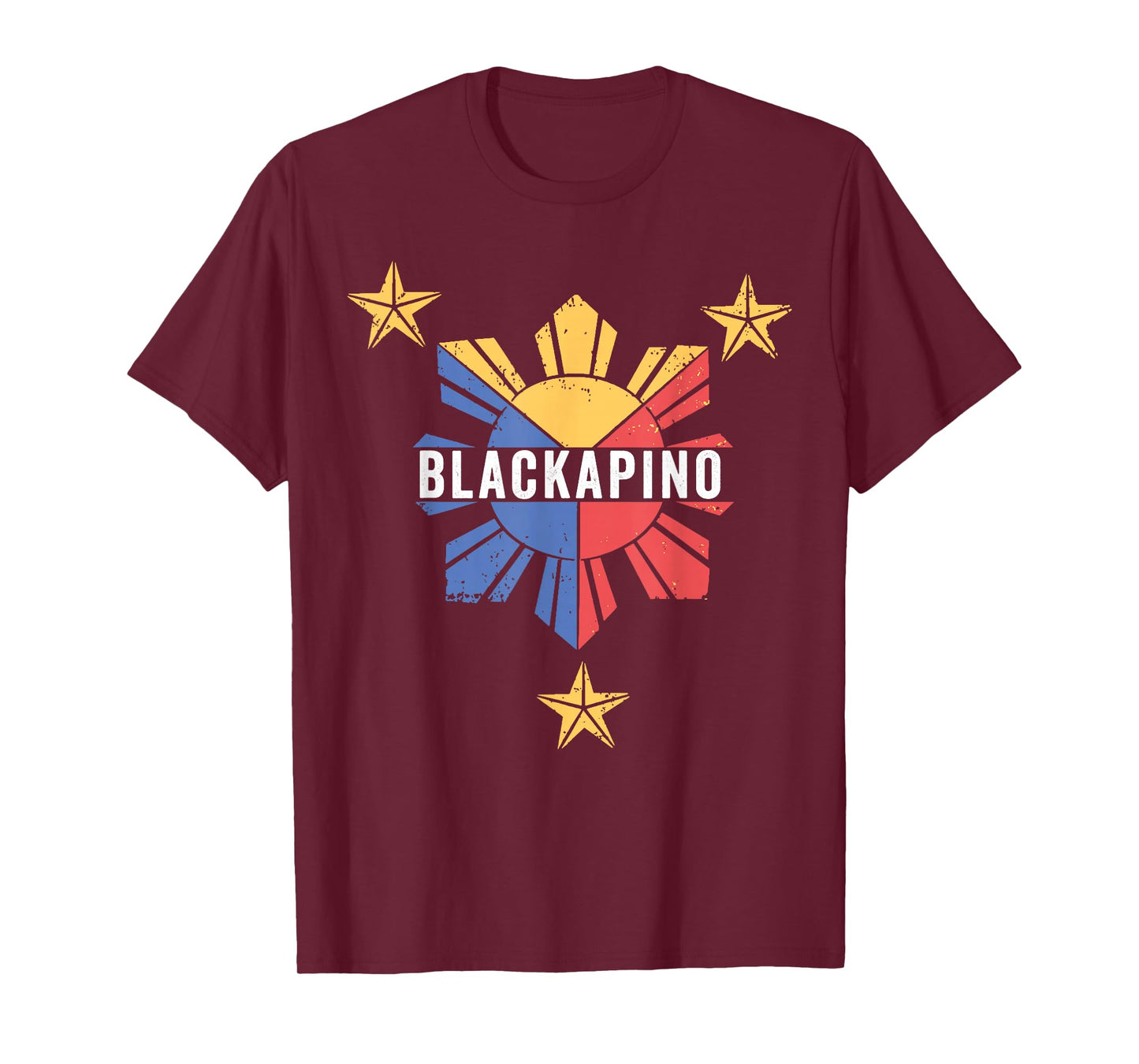 Blackapino with Filipino Flag, Black Filipino, Blackapino T-Shirt