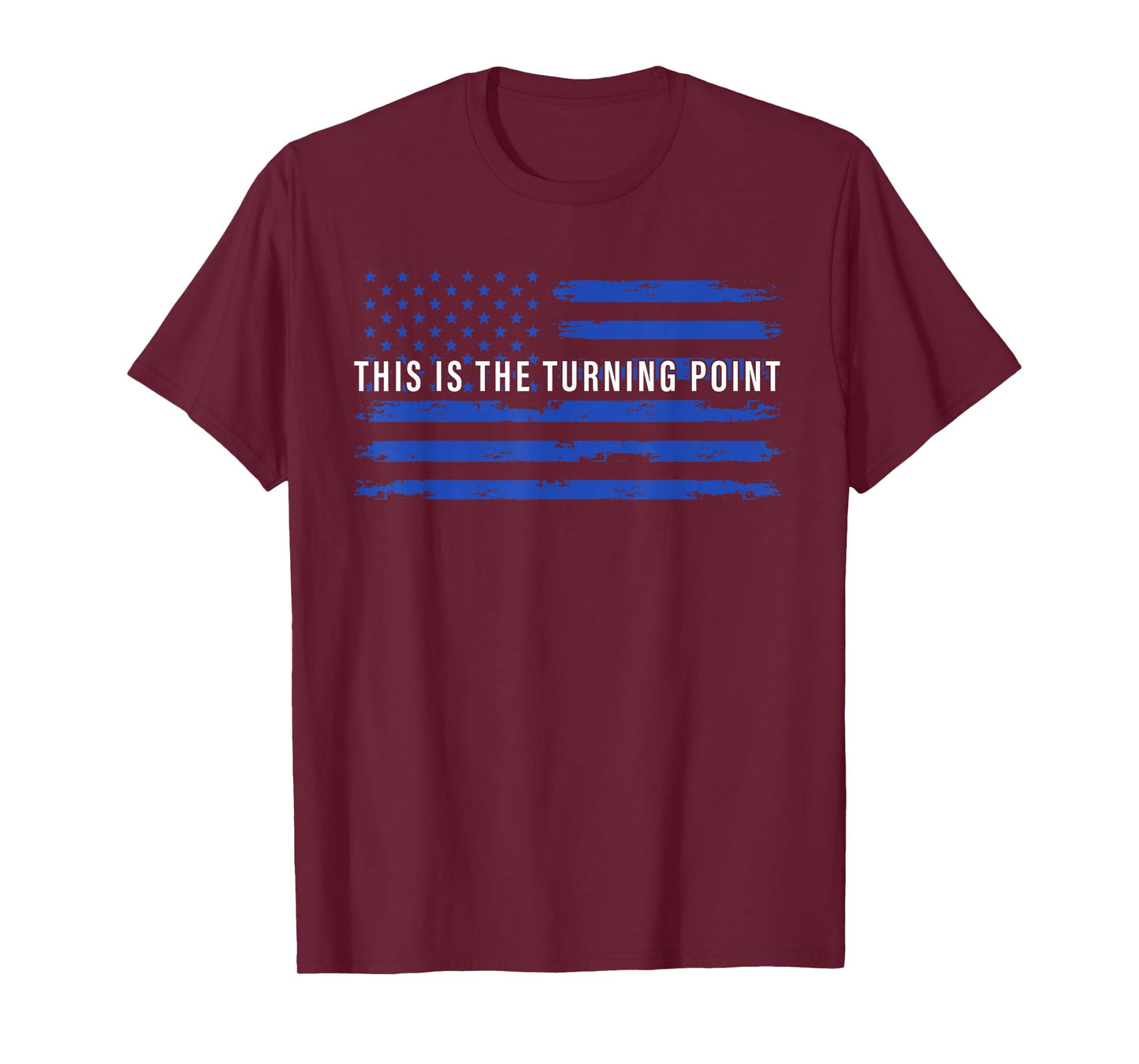 This is The Turning Point Tee USA Flag for Men Women Teens T-Shirt