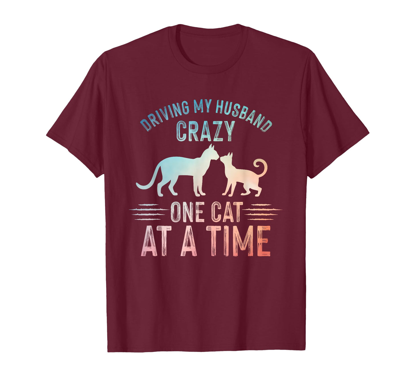 Funny Cat Art For Mom Mama Women Crazy Cat Lady Cat Lovers T-Shirt