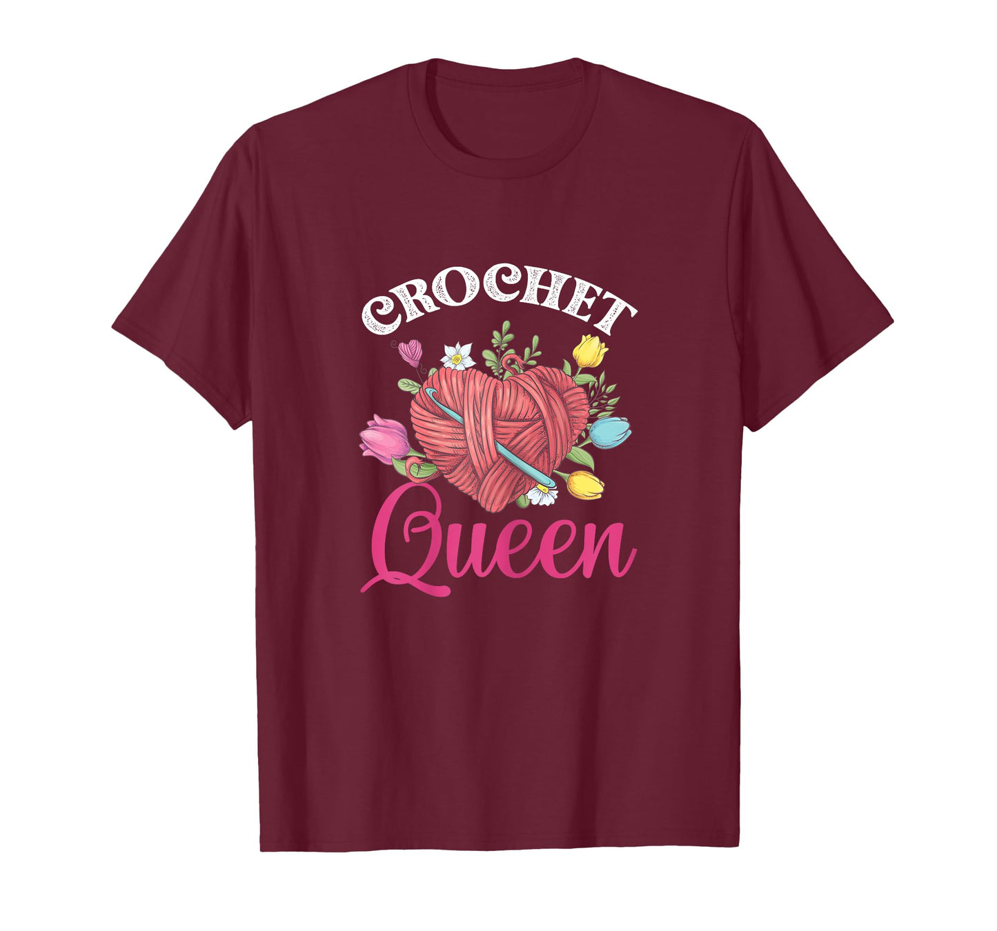 Crochet Queen Crochet Lover Crocheters T-Shirt