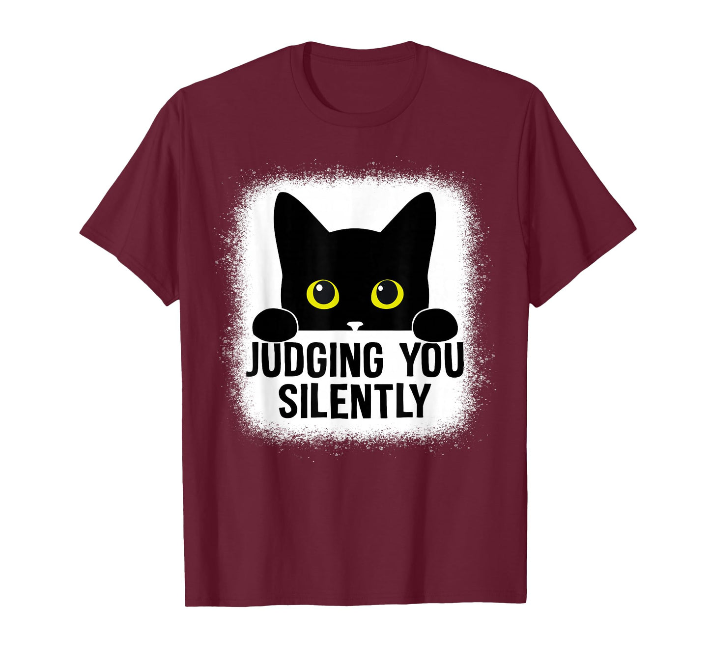 Funny Cat Judging You Silently Sarcastic Cat T-Shirt