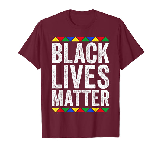 Black Lives Matter Shirts Black Pride T-Shirt - Unisex Adult - Black