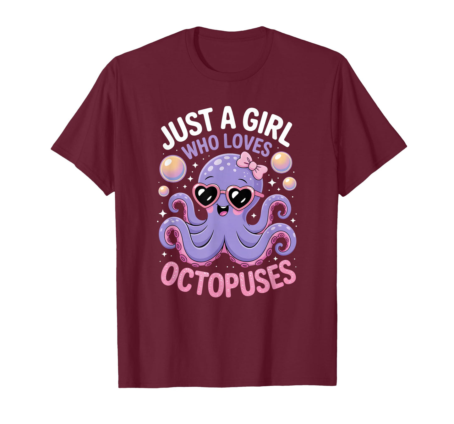 Girls Octopus T-Shirt