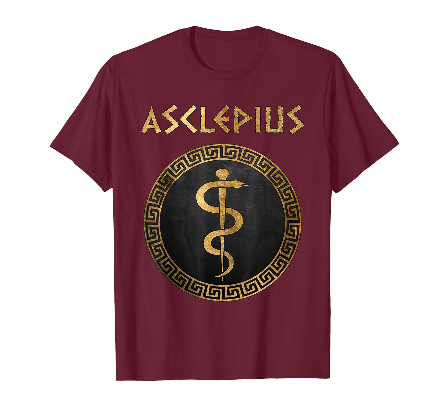 Asklepios Ancient Greek God of Health and Medicine T-Shirt