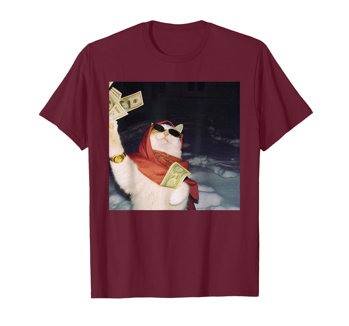 Funny Cat Meme Cursed Meme T-Shirt