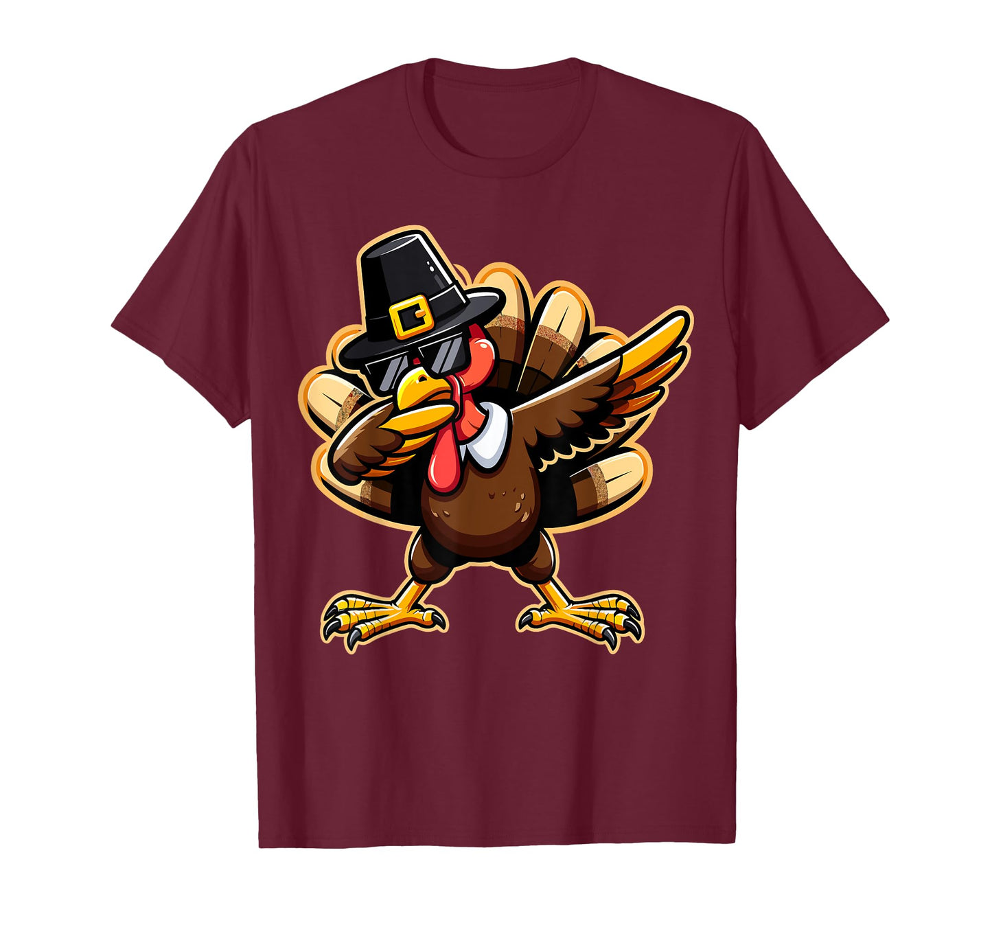 Thanksgiving Dabbing Turkey T-Shirt