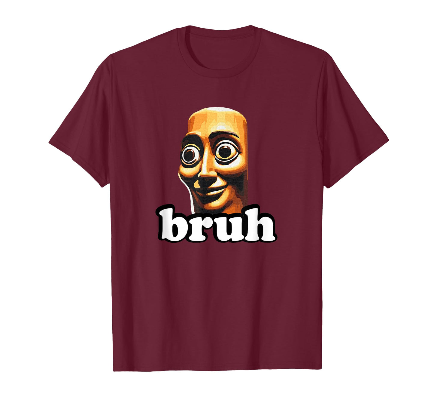 Funny Gamer Secret Tung Tung Tung Sahur Bruh T-Shirt