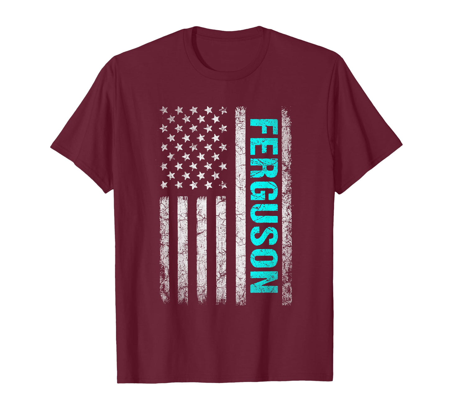 Ferguson Name American Flag - Ferguson Last Name T-Shirt