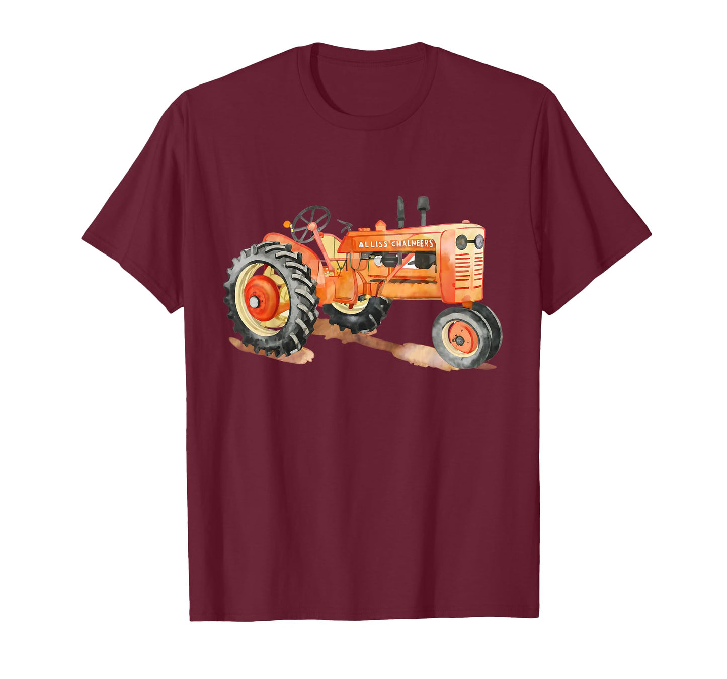 Alliss Chalmers Model WD 1940's Vintage Tractor Graphic T-Shirt