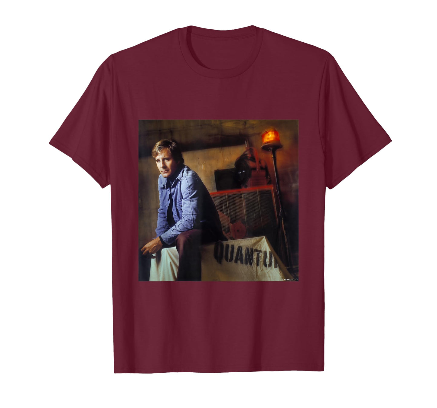 Scott Bakula Quantum Leap Star Trek Actor by Michael Grecco T-Shirt