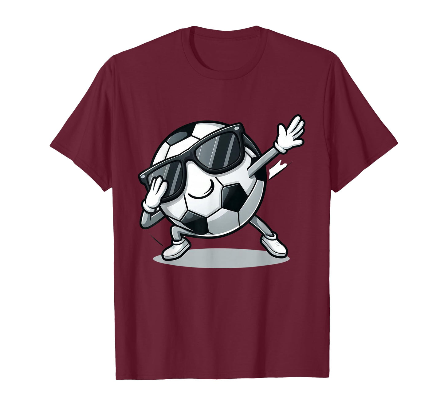 Dabbing Soccer Ball Shirt Funny Boys Men Women Sports Player T-Shirt