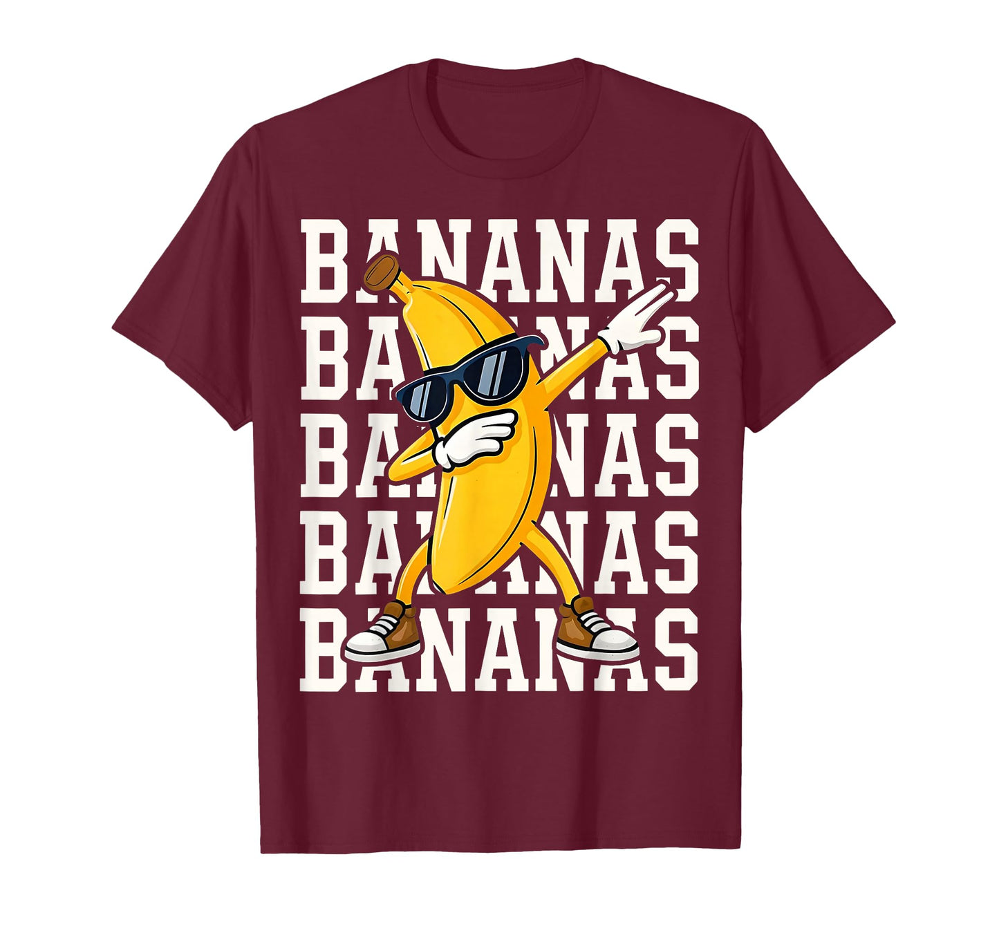 Cool Bananas Graphic Dabbing Gift for Men Women Kid Boy Girl T-Shirt