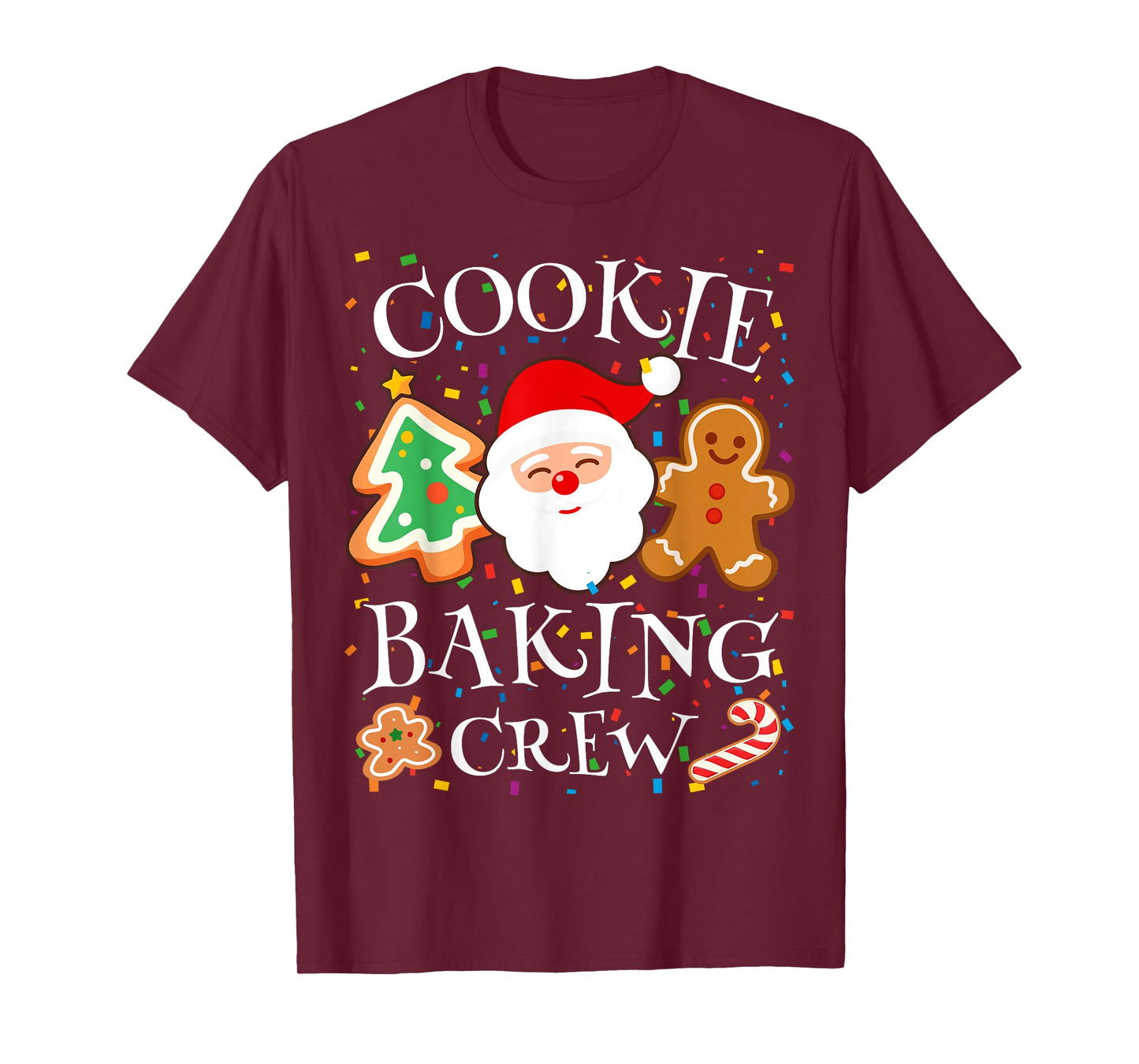 Christmas Cookie Baking Crew Cookie Crew Family Kids Pajamas T-Shirt