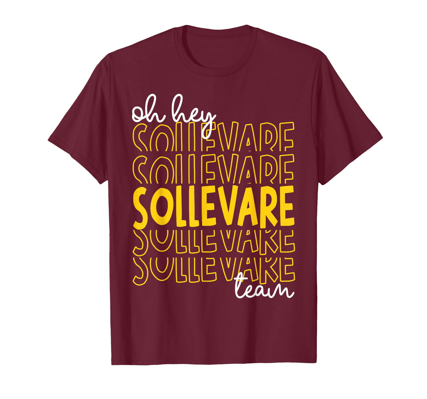 Oh Hey Sollevare Team House of Uplifting RCA School Style T-Shirt