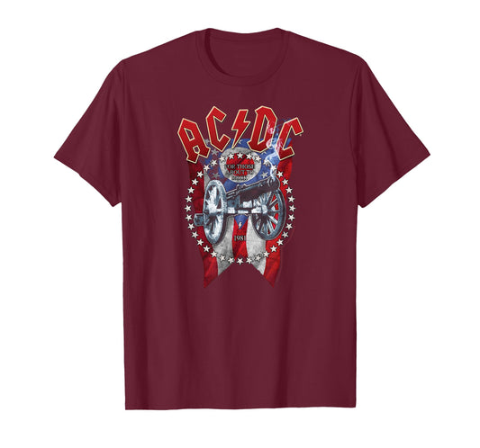 ACDC - for Those About to Rock Cannon 1981 T-Shirt