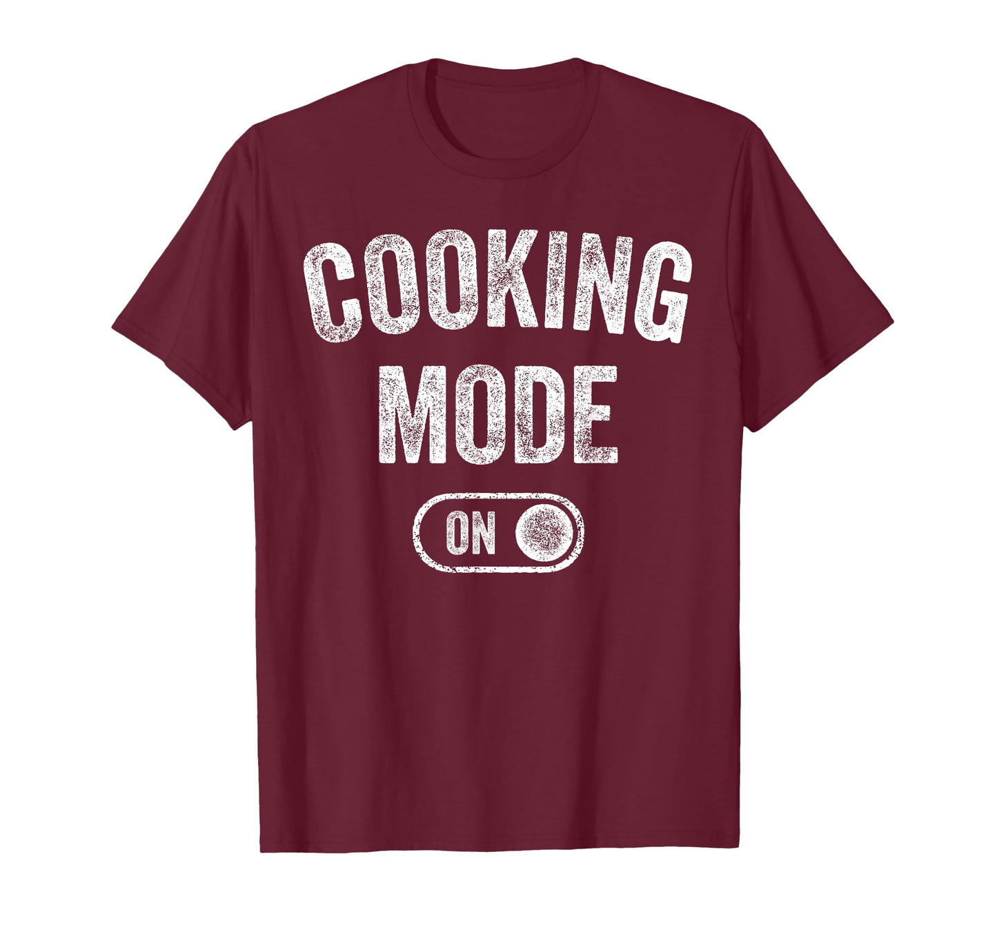Cooking Mode On Funny Chef Gift Mom Grandma Home Cooking T-Shirt