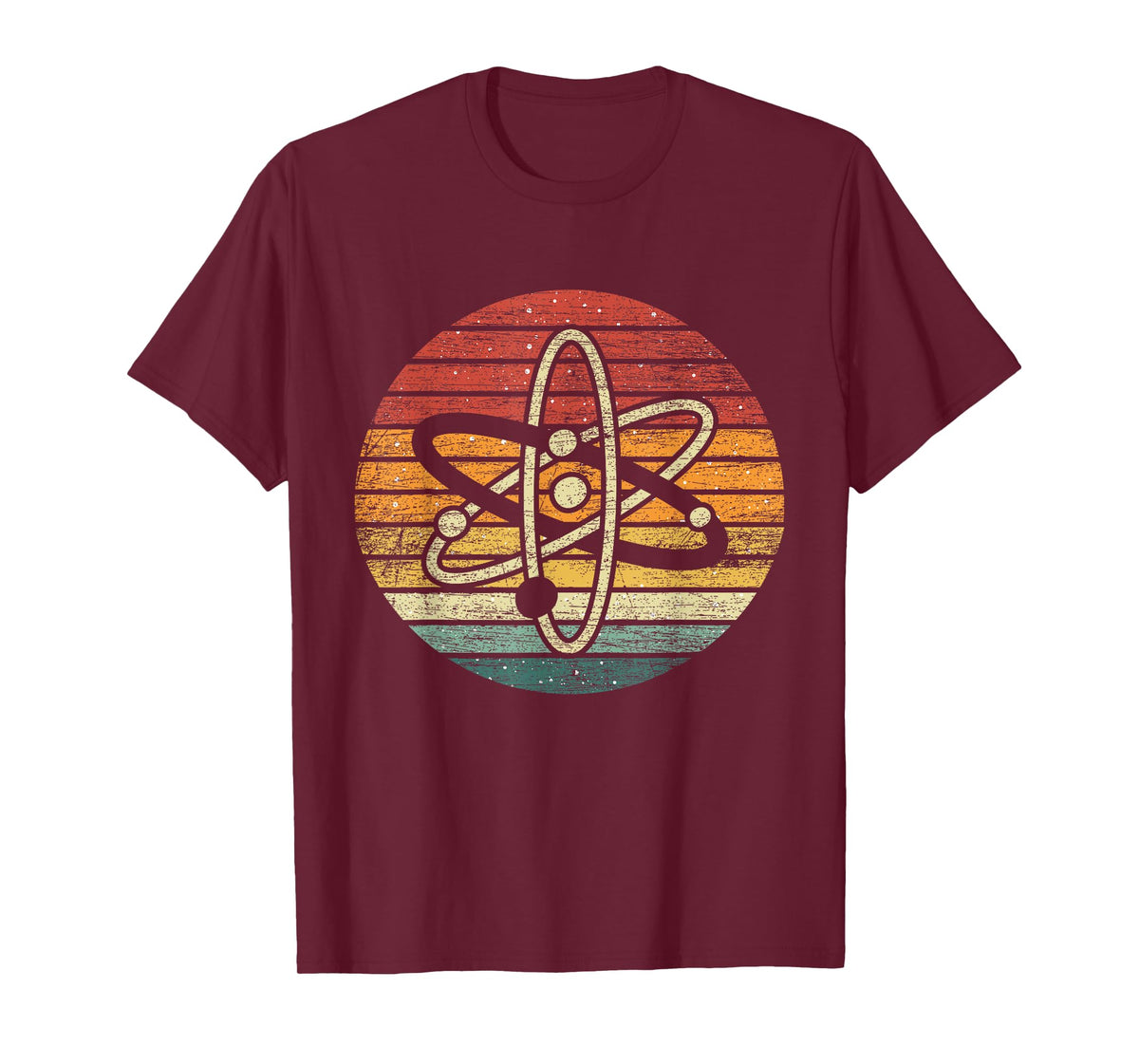 Retro Quantum Mechanics Atom Physics T-Shirt