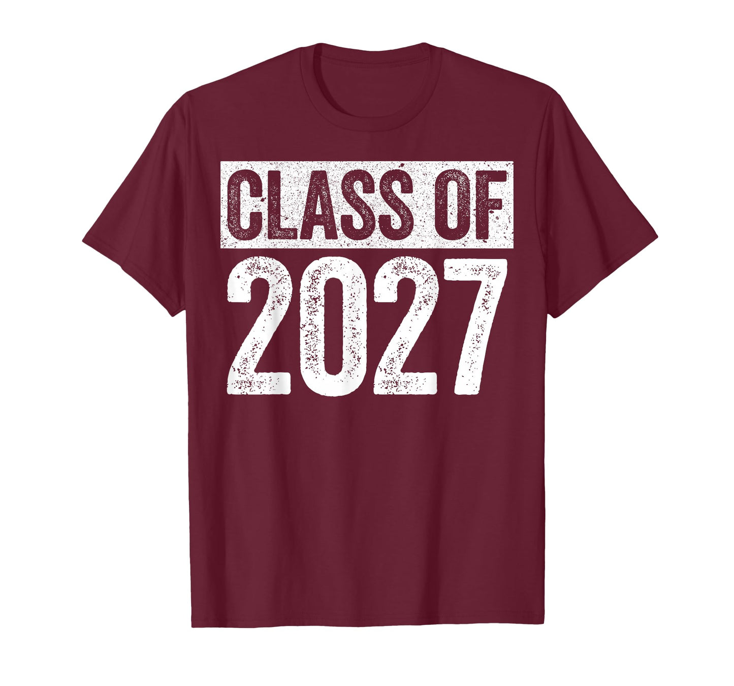 Class of 2027 Shirt Senior 2027 Graduation T-Shirt