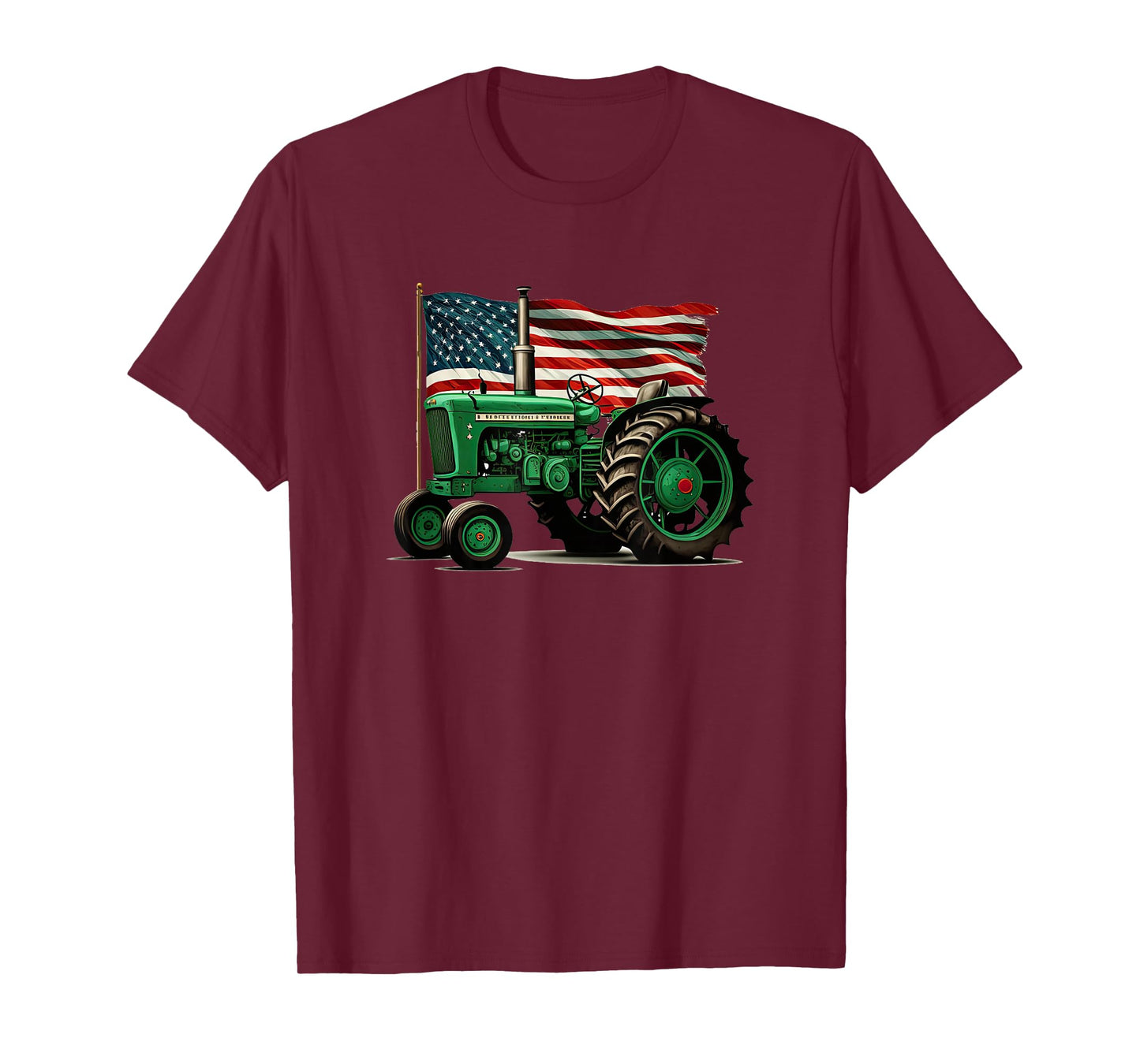 Agriculture Farm Tractor USA Flag tractor American farm USA T-Shirt