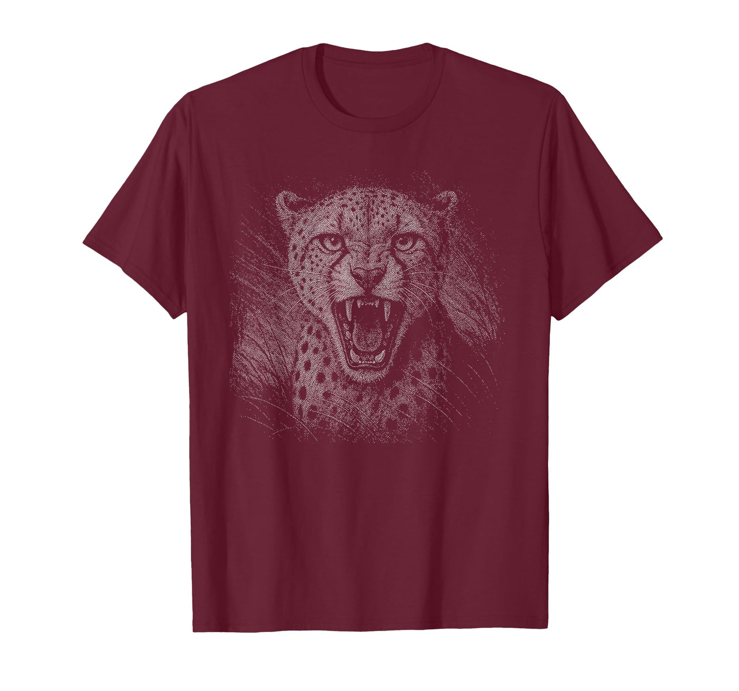 Fierce Vintage Cheetah Art for Safari & Wildlife Lovers T-Shirt