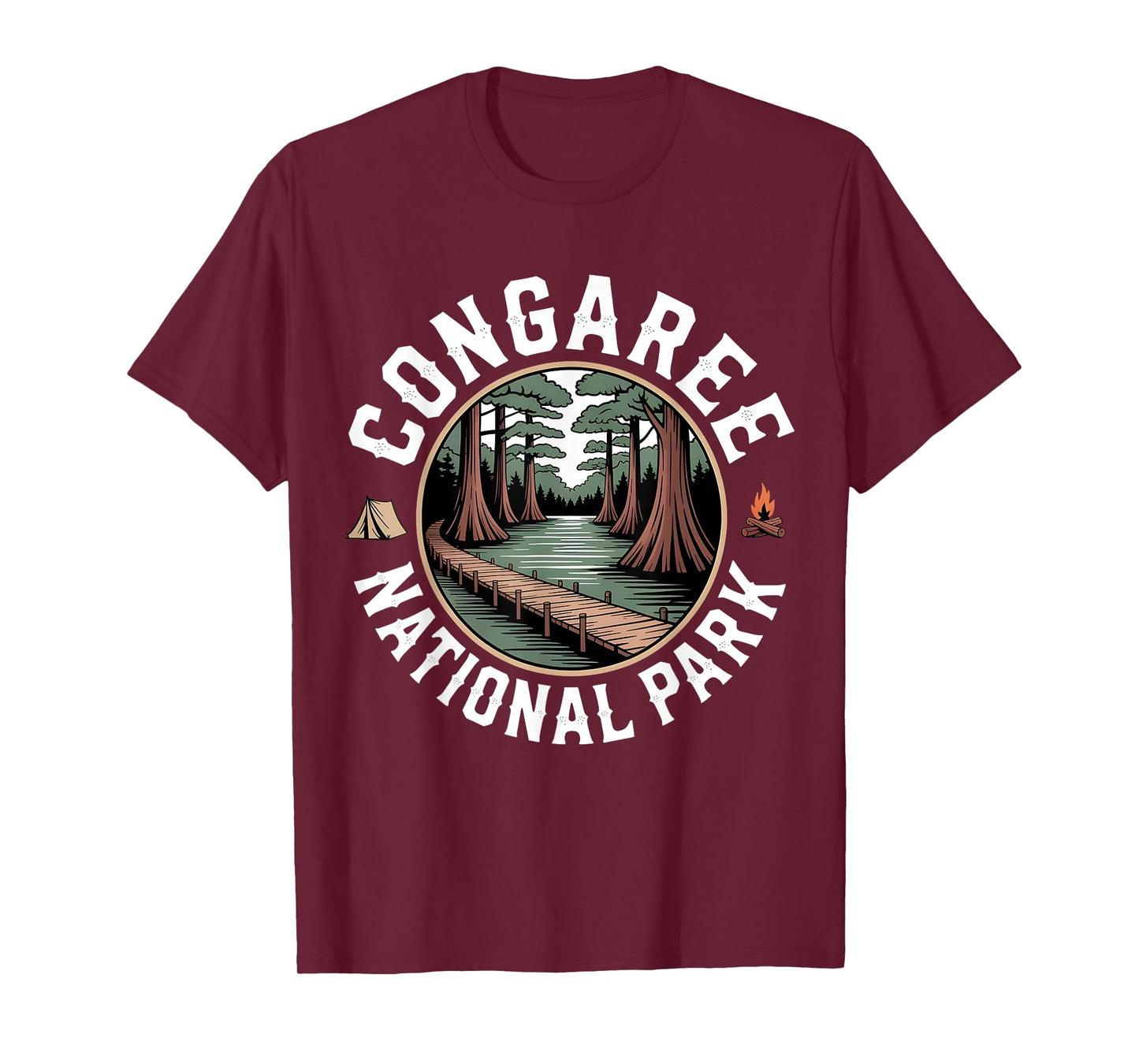 Congaree National Park Hiking Adventure Forest Men Women Kid T-Shirt
