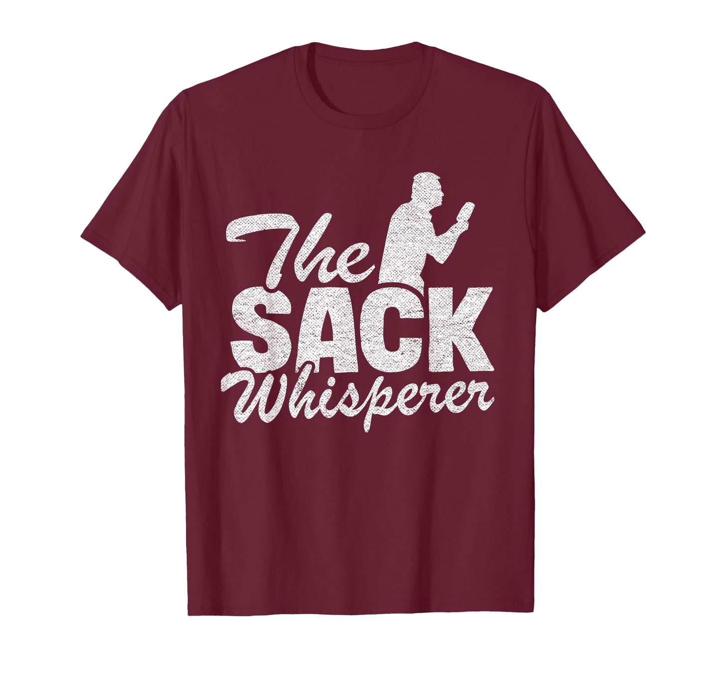 The Sack Whisperer Bean Bag Toss Mens Funny Corn Hole T-Shirt