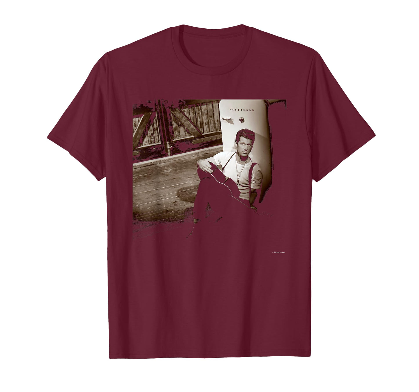 Wicked Game Pop Singer Chris Isaak By Simon Fowler T-Shirt