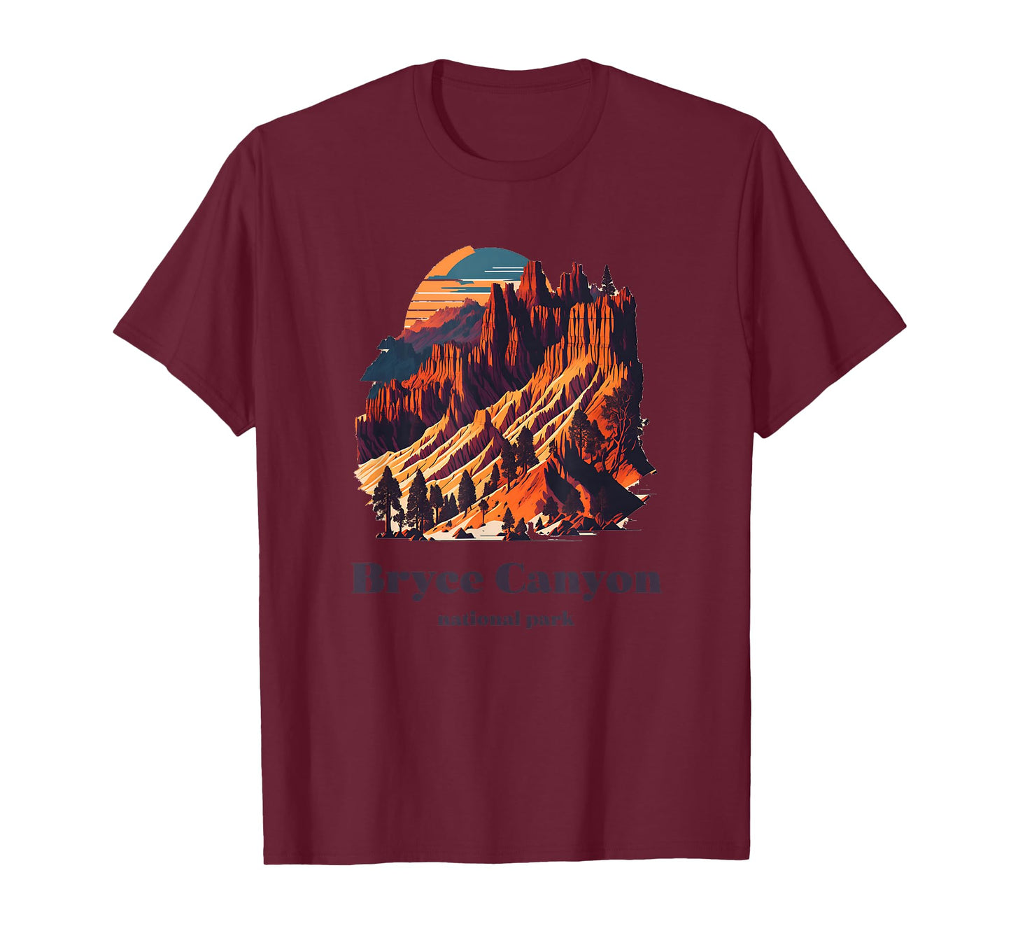 Bryce Canyon National Park Utah Cool Vintage Style T-Shirt