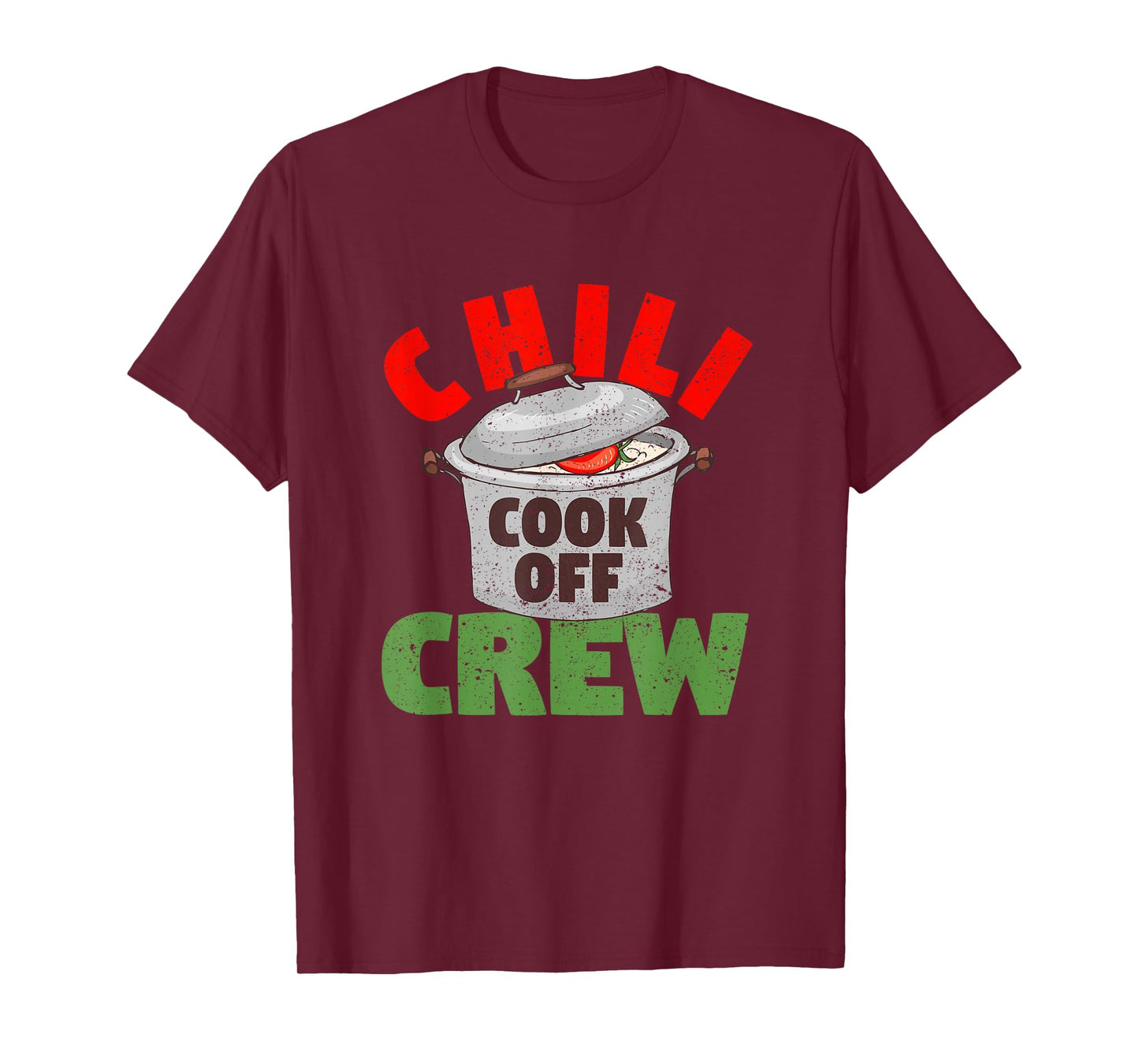 Chili Cook Off Crew Cooking Competition Winning Team Award T-Shirt