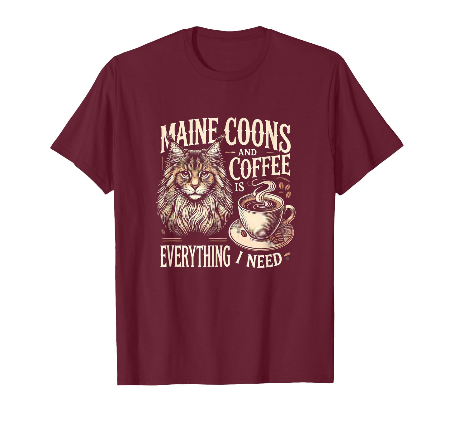 Maine Coon Lover Maine Coon Cat Maine Coons T-Shirt for Men Women