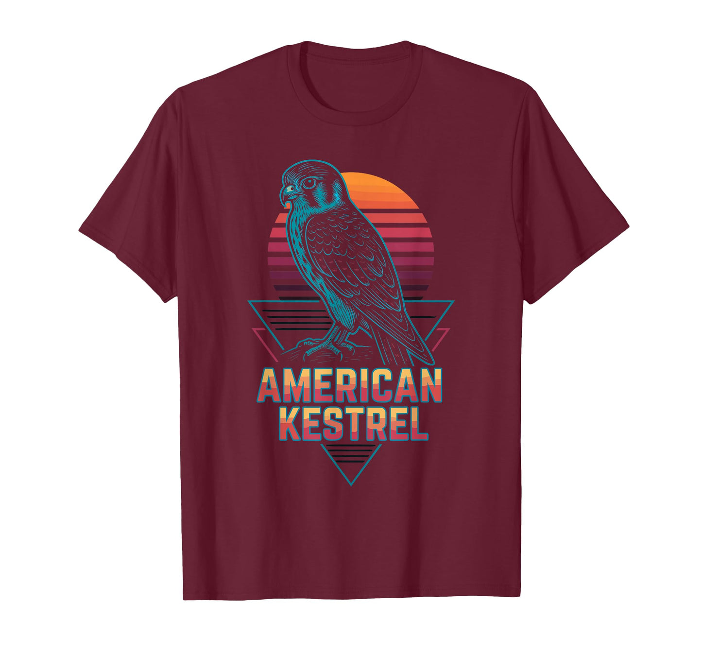 American Kestrel Retro T-Shirt