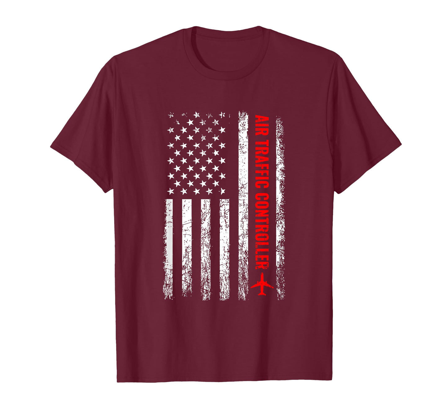 American Flag US, air traffic controller T-Shirt