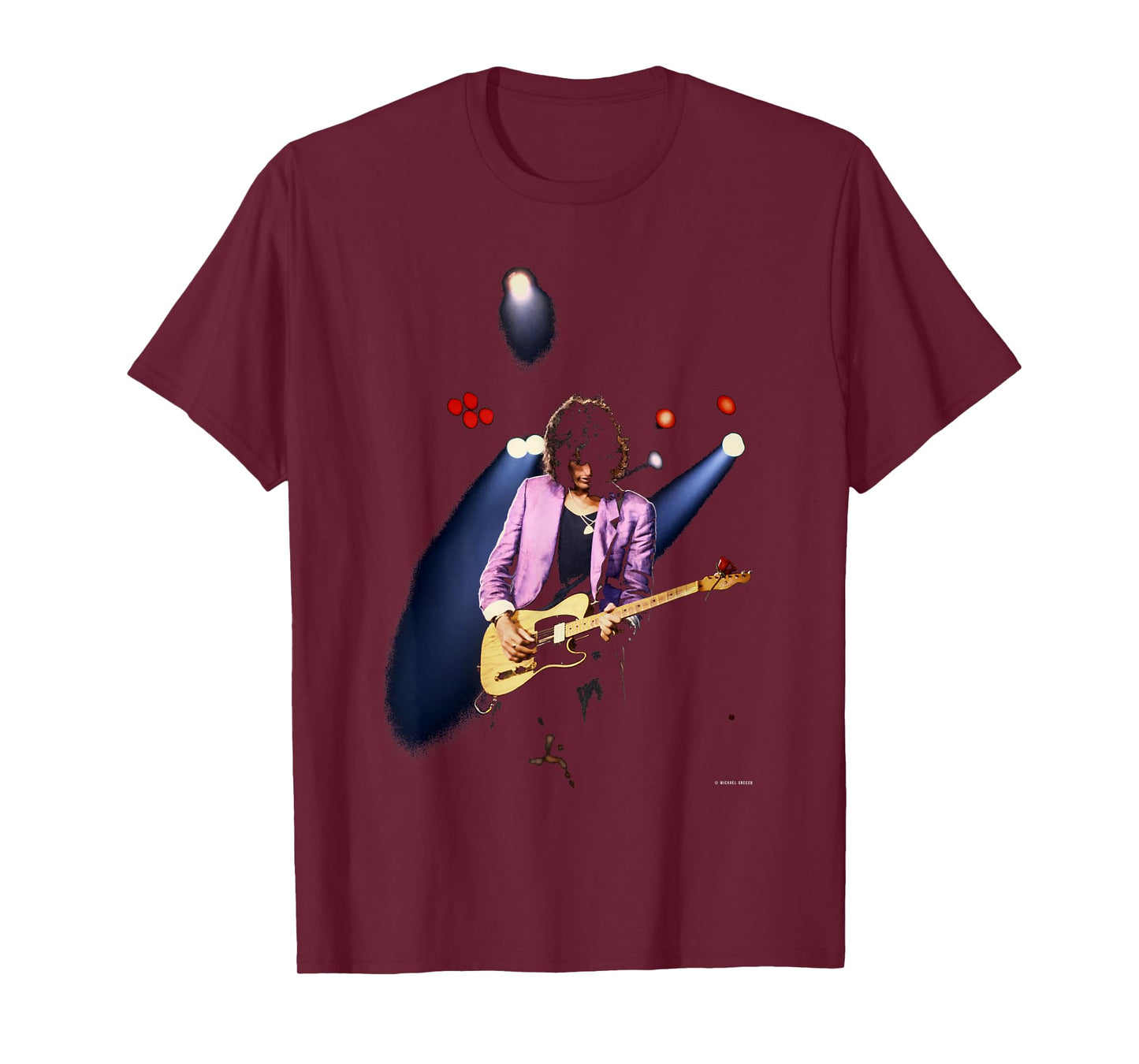 Aerosmith Live in Boston Joe Perry by Michael Grecco T-Shirt