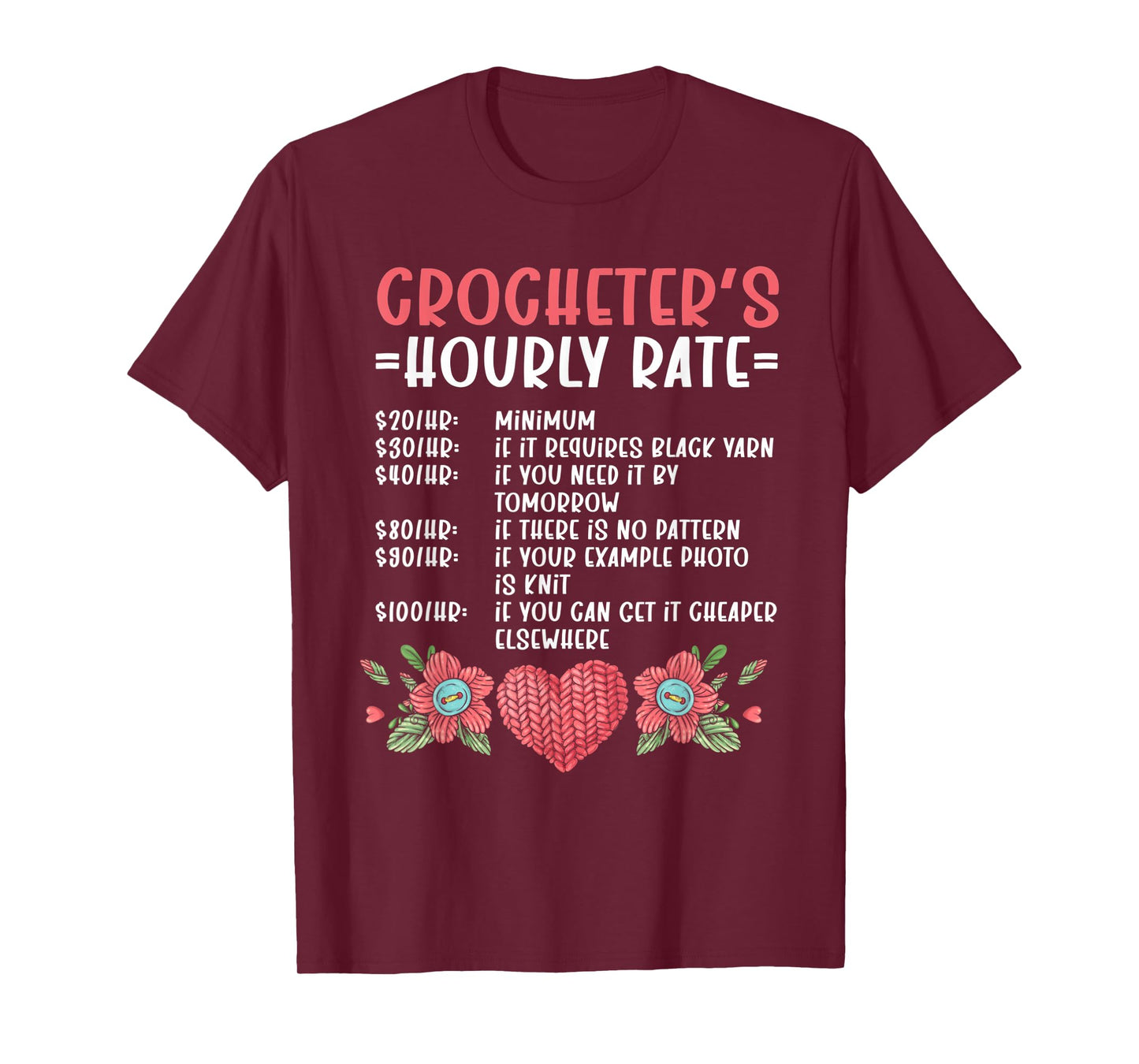 Crochet Yarn Crocheting T-Shirt