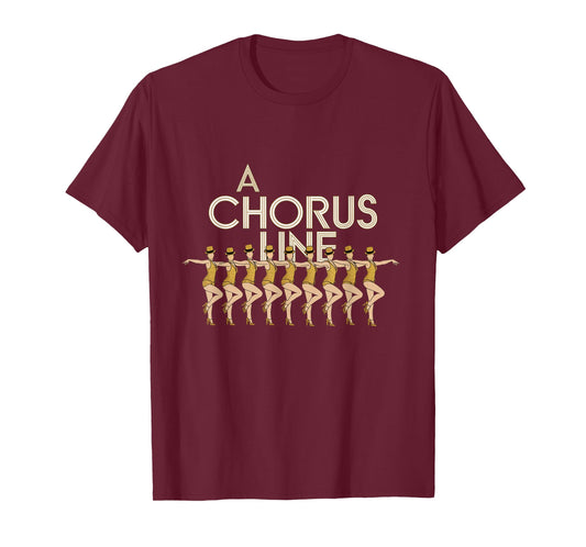 Chorus Line Retro Musical Theater Classic Broadway Theatre T-Shirt
