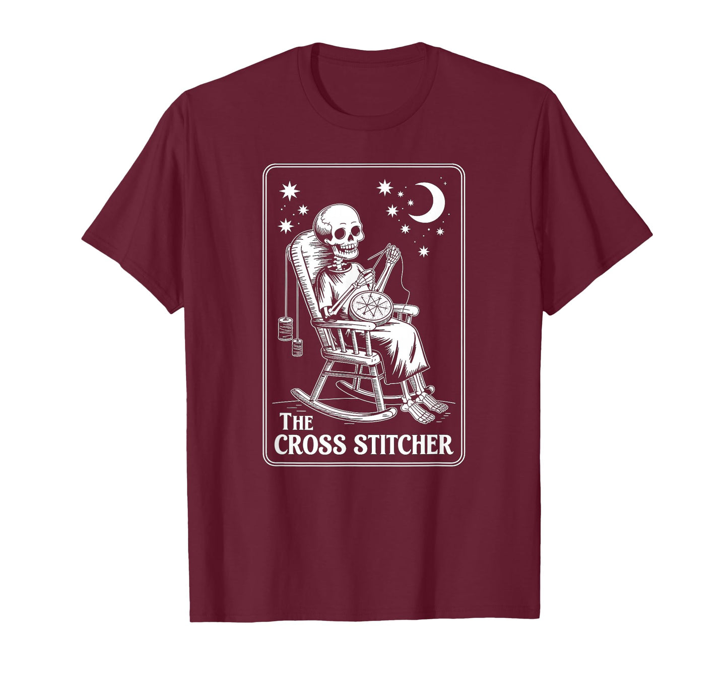 Cross Stitcher Tarot Card T-Shirt