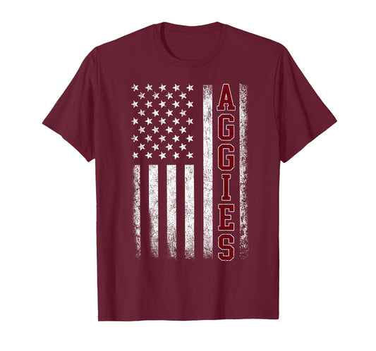 Retro Vintage Aggies Men Women Kids T-Shirt
